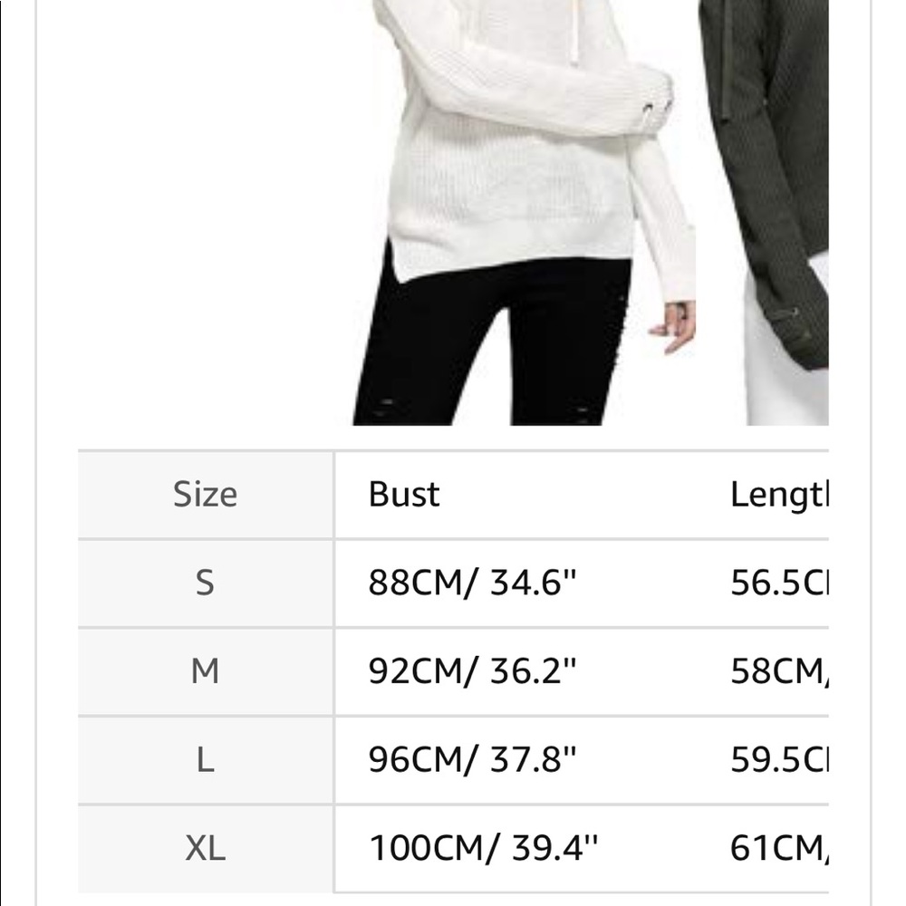 Beautiful women lace up crisscross sweater - Picture 8 of 8